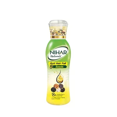 Nihar Naturals Anti Hair Fall 5 Seeds Hair Oil 100 ml