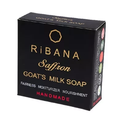 Ribana Saffron Goat's Milk Soap 110 gm