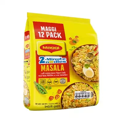 Nestle Maggi 2-Minute Masala Instant Noodles 12 pack