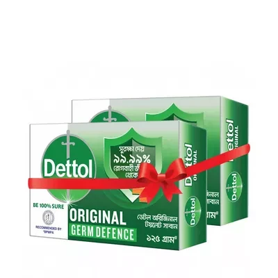 Dettol Soap Original 125 gm (Combo Pack) 2 pcs