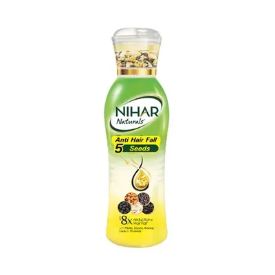 Nihar Naturals Anti Hair Fall 5 Seeds Hair Oil 200 ml
