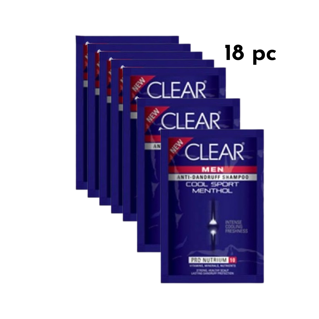 Clear Men Shampoo Mini Pack 18 pc