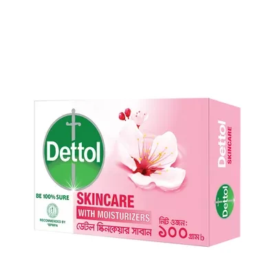 Dettol Skincare With Moisturizers Soap 100 gm