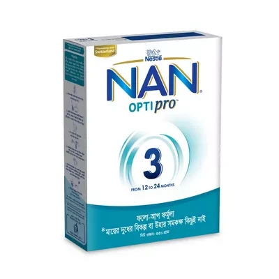 Nestlé Nan 3 Infant Formula Milk Powder (12 months+) 350 gm