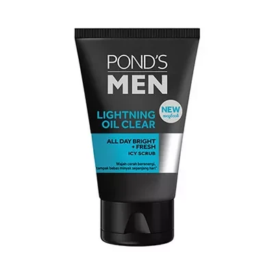 Pond's Men Facewash Lightning Oil Clear 100 gm